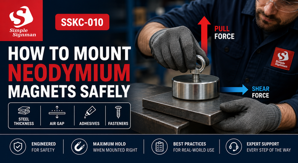 How to Mount Neodymium Magnets Safely | Installation Guide & Best ...