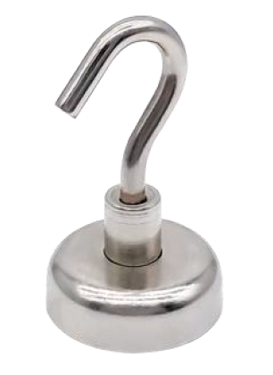 Neodymium Pot Magnet With Hook – Simple Signman